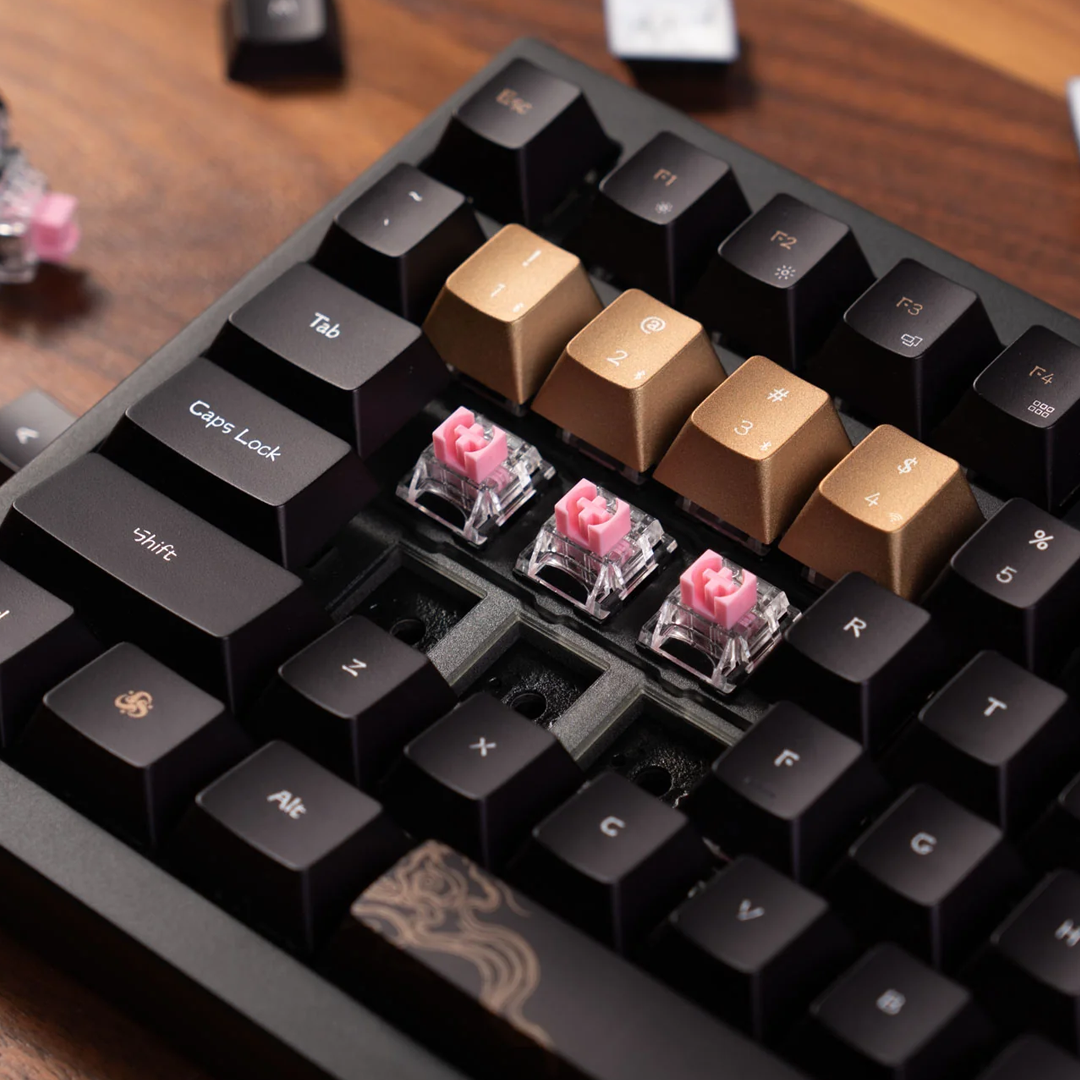 Hot-swappable 3-pin and 5-pin MX switches