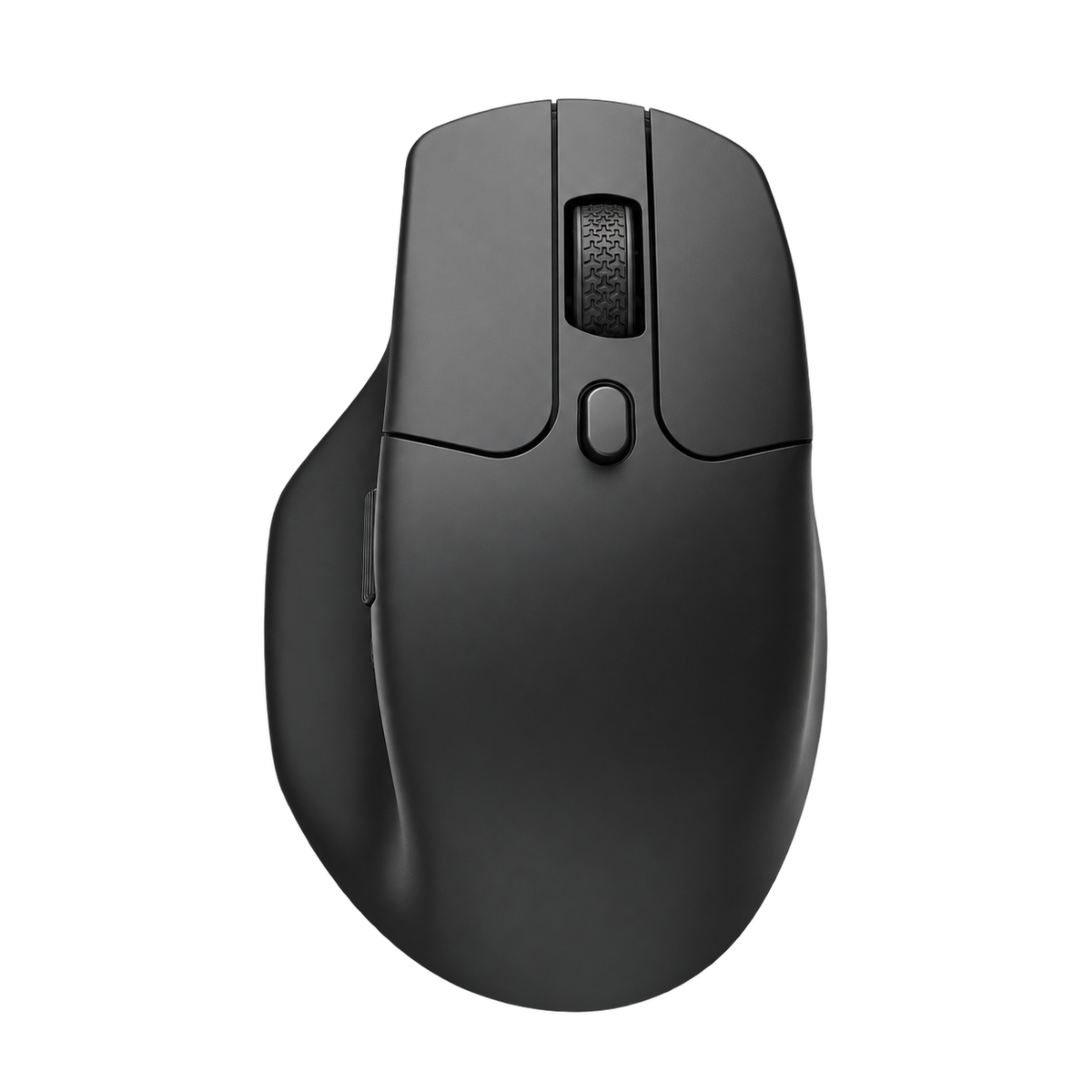 Keychron M6 Standard Wheel in Black viewed from above