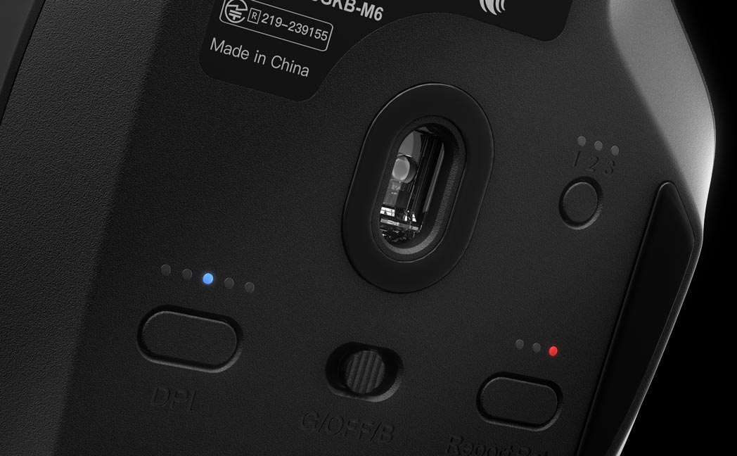 adjust on the mouse
