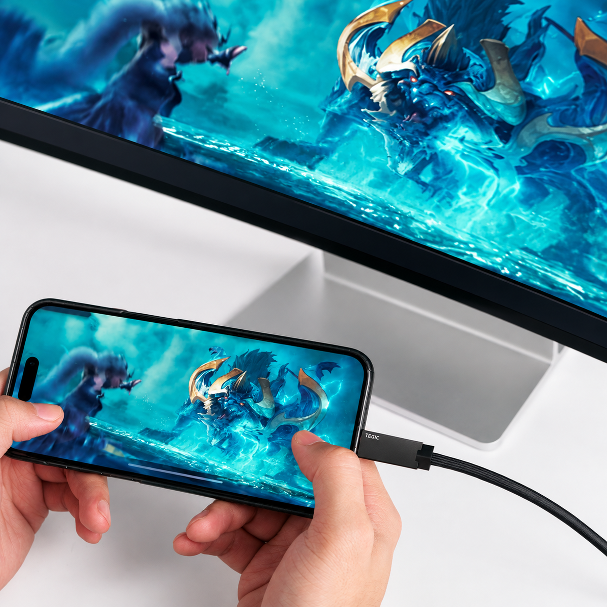 take it to a bigger screen