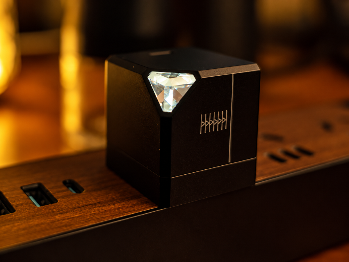 light, at a touch