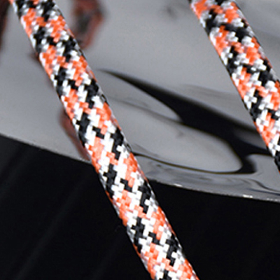 a flat nylon braid