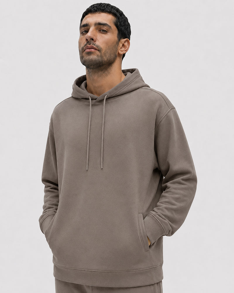 TexTale Rain-Repel Hoodie in Dune, front view