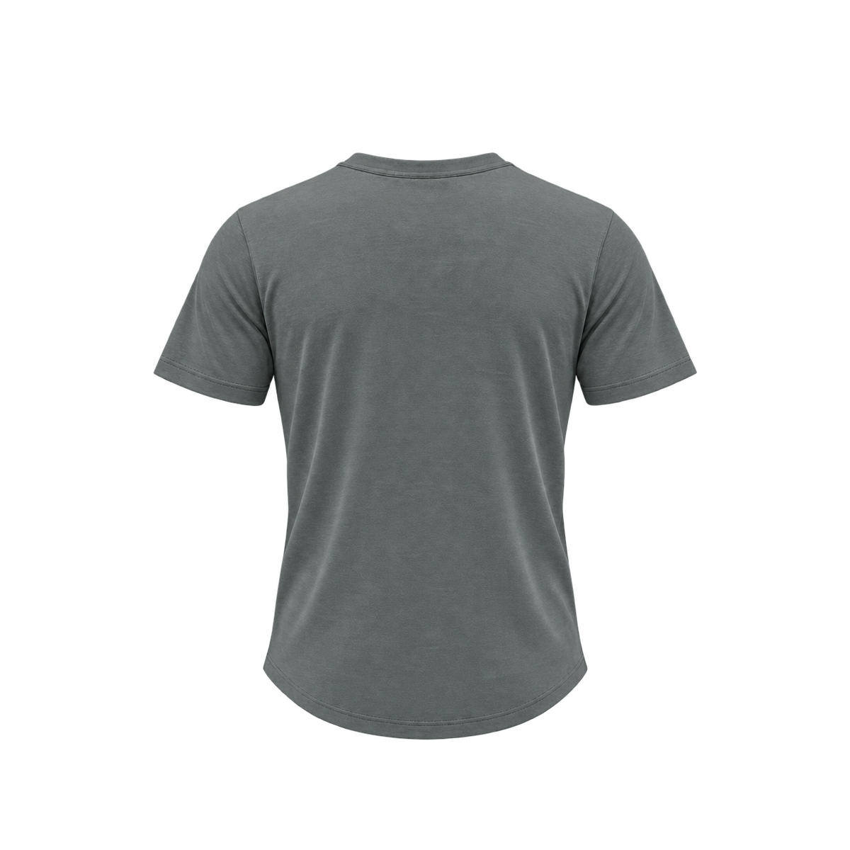 TexTale _PLANET Bamboo Henley Tee in Bamboo — back view, product only