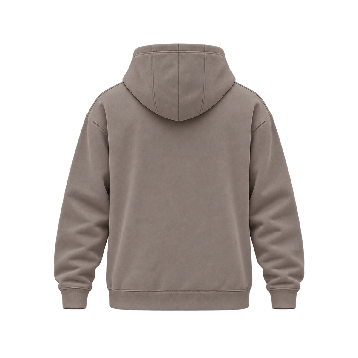 TexTale _FRESH Rain-Repel Hoodie in Dune — back view, product only