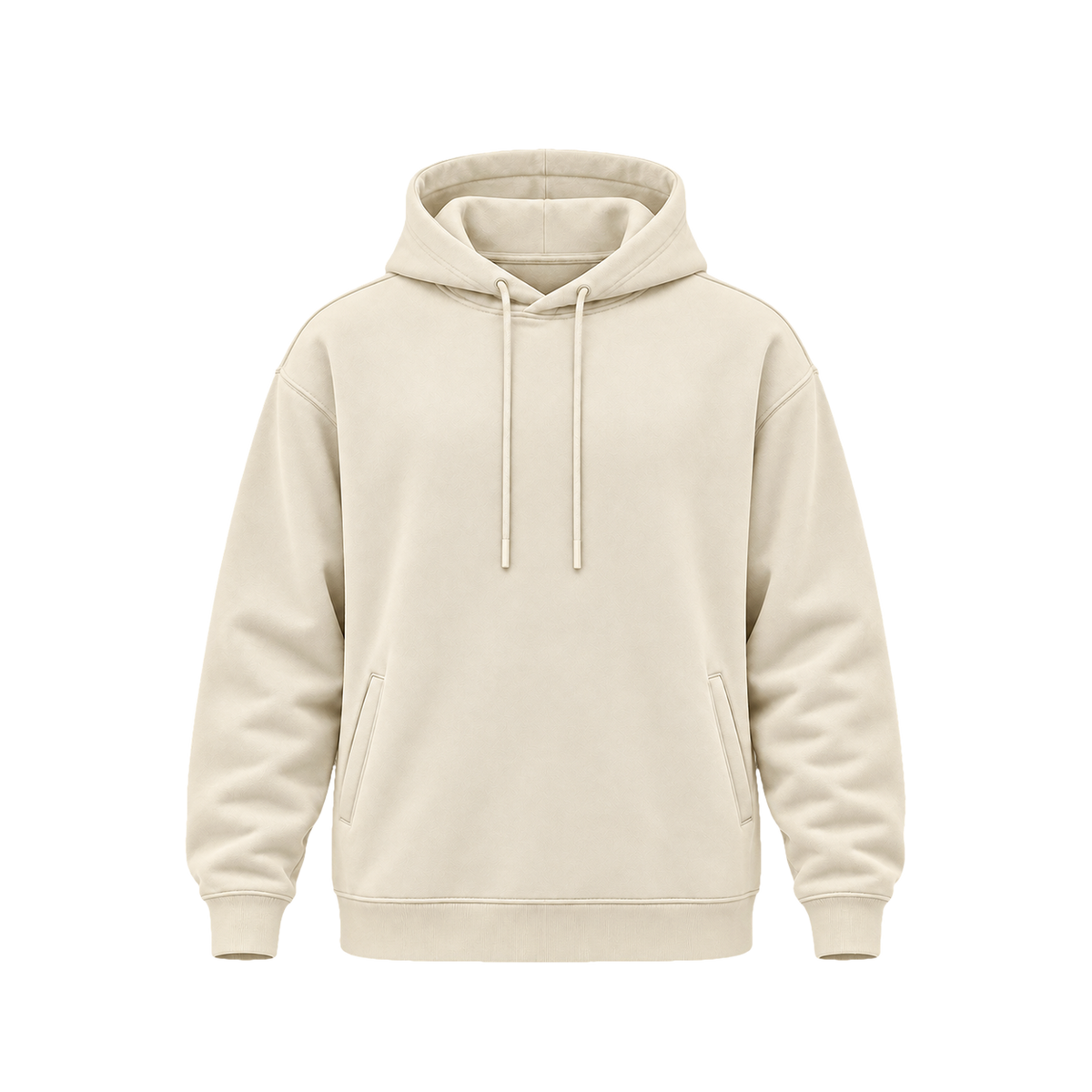 TexTale _FRESH Rain-Repel Hoodie in Butter — front view, product only
