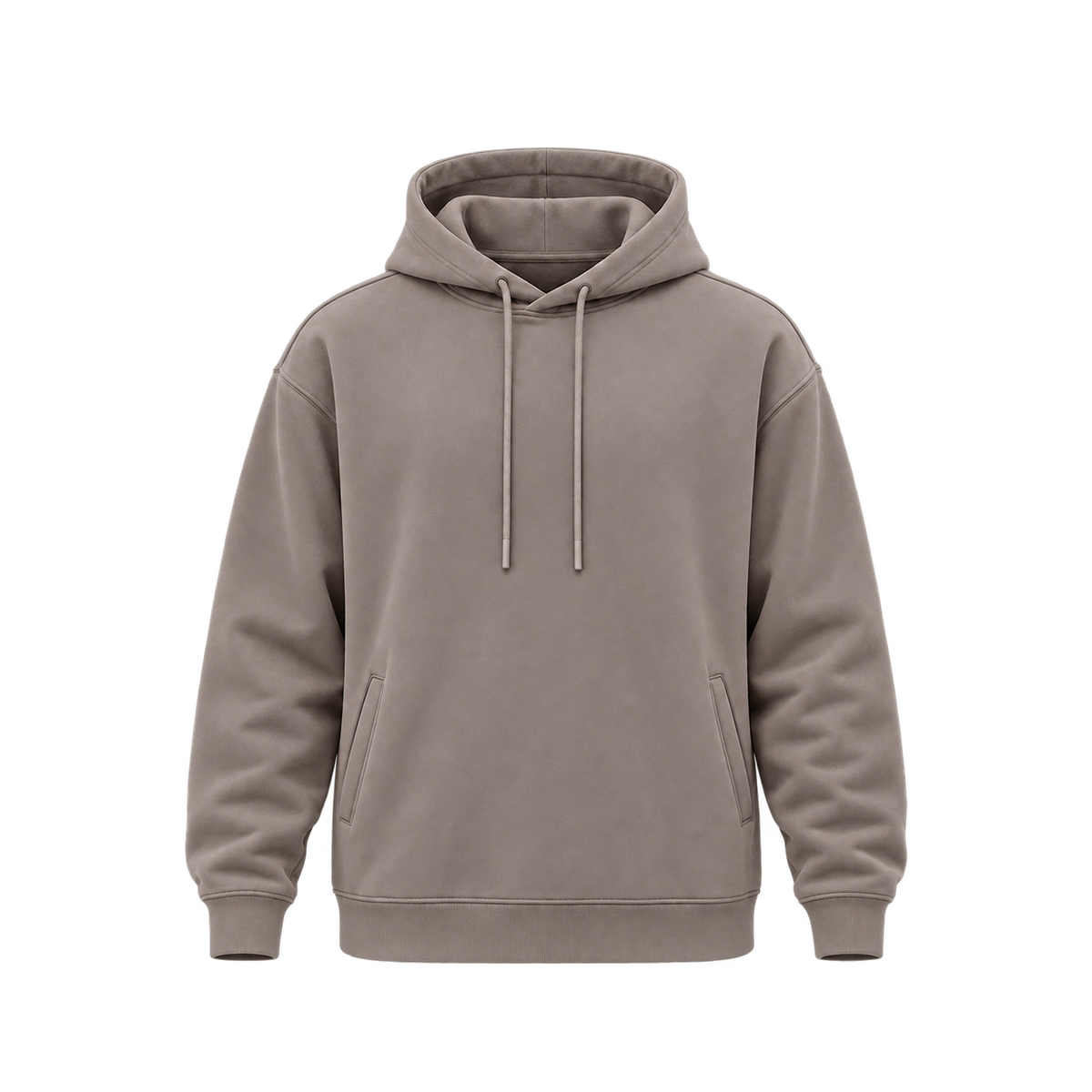 TexTale _FRESH Rain-Repel Hoodie in Dune — front view, product only