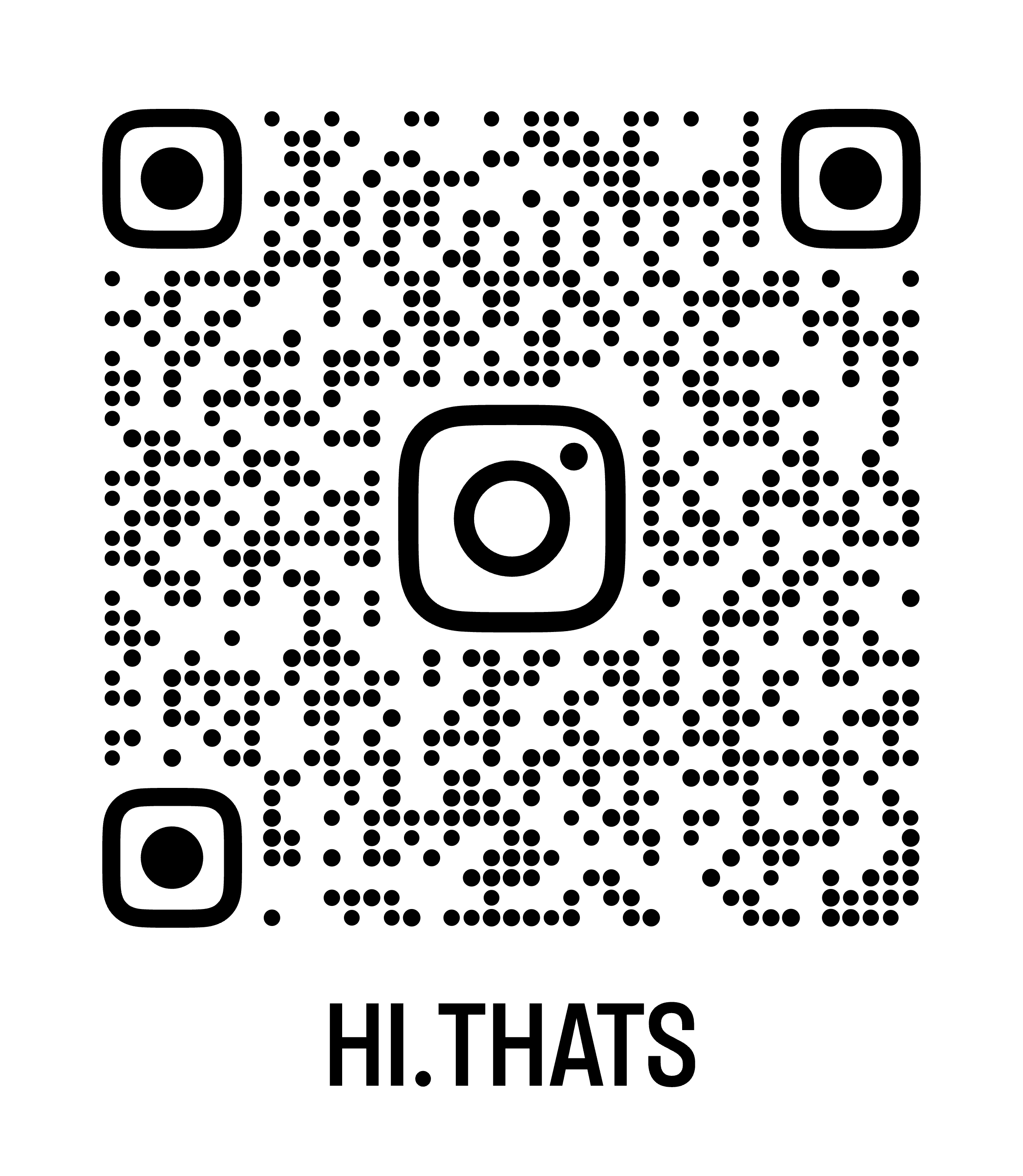 Instagram QR code for @hi.thats